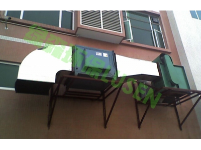 番禺大碗鸡饭店油烟治理工程