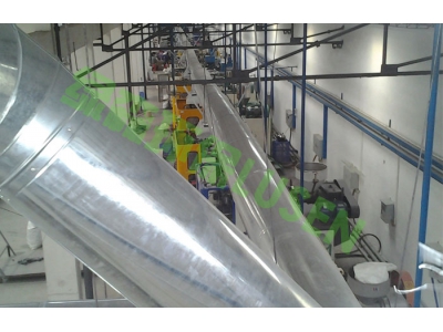 广州从化柏瑞塑料喷漆废气治理