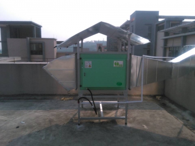 从化泓杏堂食品工厂食堂油烟净化工程